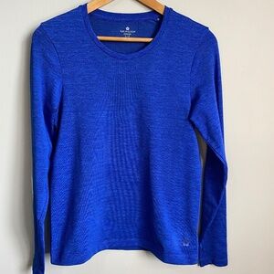 Tuff Athletics Women's Blue Long Sleeve Activewear T-shirt Size Small
